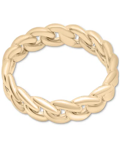 Audrey By Aurate Chain Link Statement Ring In Gold Vermeil Or Sterling Silver, Created For Macy's In Gold