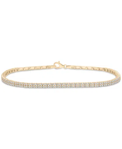 Wrapped In Love Diamond Tennis Bracelet (1 Ct. T.w.) In 14k Gold, Created For Macy's In Gold