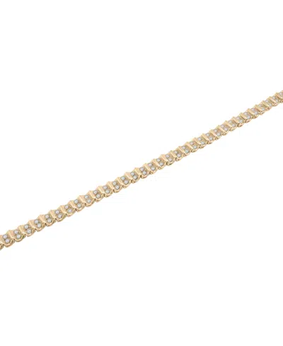 Macy's Diamond Bracelet (7/8 Ct. T.w.) In 14k White Or Yellow Gold In Gold