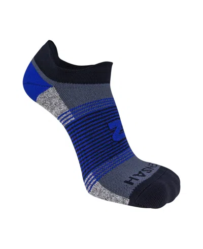 Zensah Men's Cloud Cushion Running Socks 3 Pack In Blue
