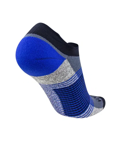 Zensah Men's Cloud Cushion Running Socks 3 Pack In Blue