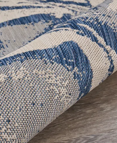 Lr Home Sean Seade-874 5'3" X 7' Outdoor Area Rug In Multi