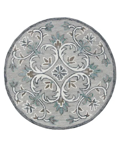Lr Home Sweet Sinuo-152 6' X 6' Round Area Rug In Multi