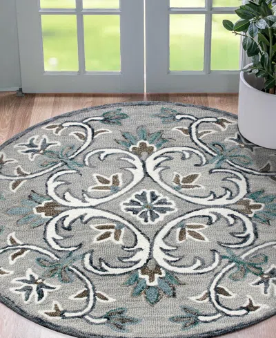 Lr Home Sweet Sinuo-152 6' X 6' Round Area Rug In Multi