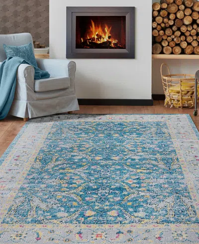 Lr Home Heirloom Hrl-455 5'3" X 7'10" Outdoor Area Rug In Multi