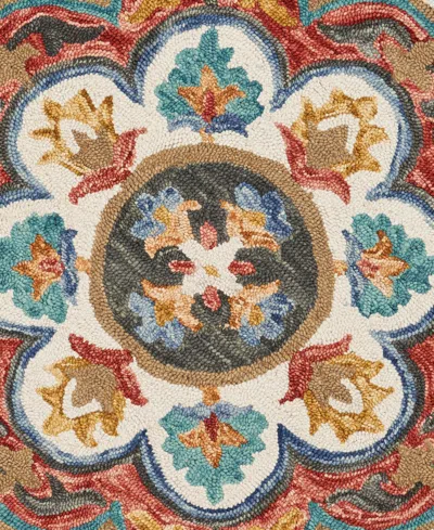 Lr Home Sweet Sinuo-108 4' X 4' Round Area Rug