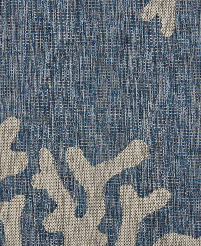 Lr Home Nassau Nass810b 7'9" X 9'5" Outdoor Area Rug In Multi