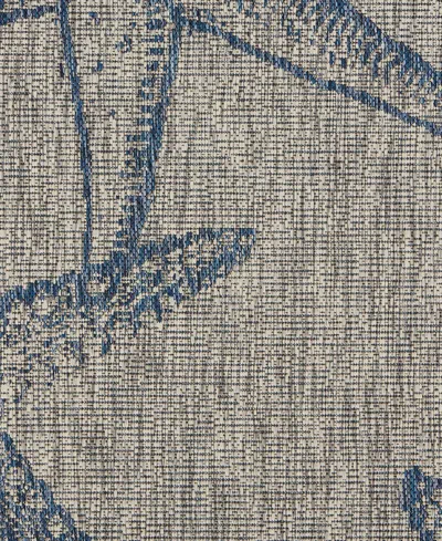 Lr Home Closeout!  Nassau Nass810c 5' X 7' Outdoor Area Rug In Multi