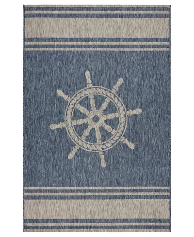 Lr Home Nassau Nass81025 7'9" X 9'5" Outdoor Area Rug In Multi