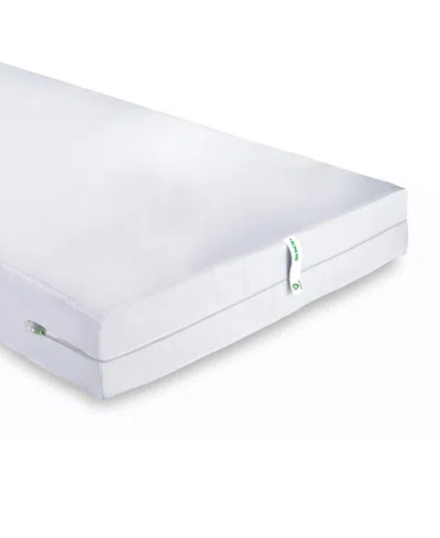 Cleanbrands Pro Zippered Box Spring Encasement, King In White