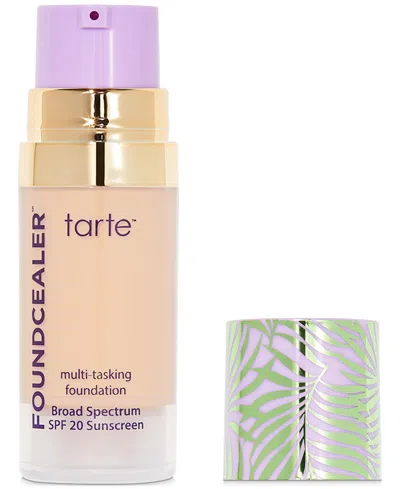 Tarte Babassu Foundcealer Skincare Foundation Broad Spectrum Spf 20, Travel Size In Brown