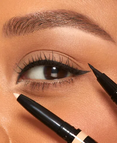 Tarte Double Take Awake Micro Liquid Liner & Brightener In Black