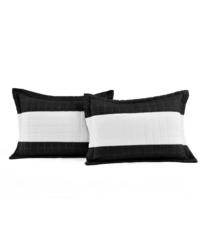 Lush Decor New Berlin Stripe 3 Piece Quilt Set, Full/queen In Multi