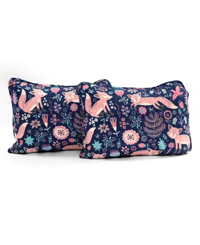 Lush Decor Kids Pixie Fox 3 Piece Quilt Set, Full/queen