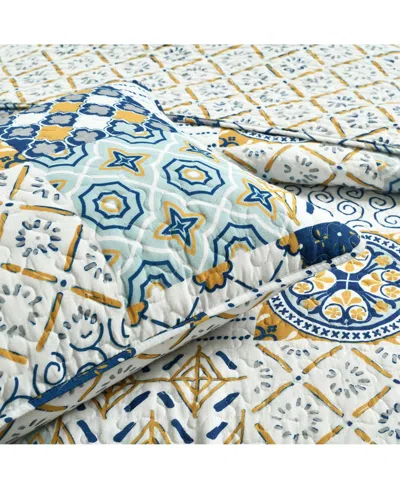 Lush Decor Monique Reversible 3 Piece Quilt Set, King