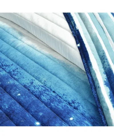 Lush Decor Kids Space Star Ombre 3-pc. Quilt Set, Full/queen In Multi