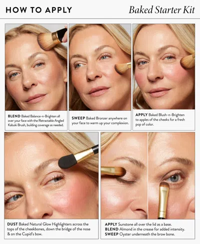 Laura Geller Beauty 3-pc. Baked Makeup Starter Set In Brown