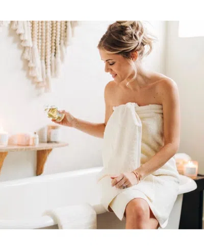 Delilah Home Resort Collection Organic Turkish Cotton 2-pc. Hand Towels, 16" X 30" In Green