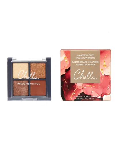 Chella Manifest Bronze Eyeshadow Palette In Multi