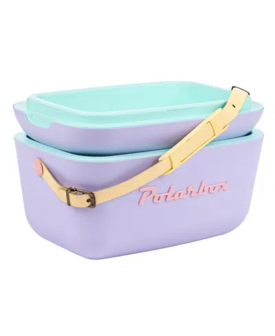 Polarbox Classic 21 Qt. Retro Portable Cooler In Purple