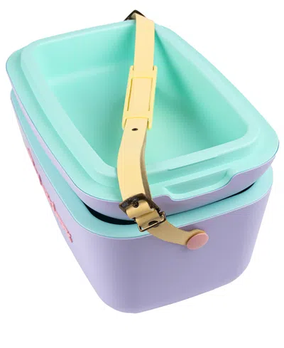 Polarbox Classic 21 Qt. Retro Portable Cooler In Purple