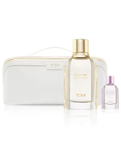 Tumi 3-pc. Signature Experience Collector Extrait De Parfum Gift Set In Transparent