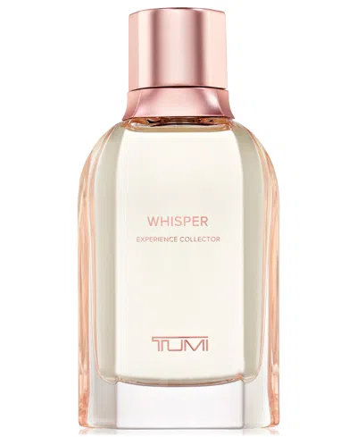 Tumi 3-pc. Whisper Experience Collector Extrait De Parfum Gift Set In Transparent