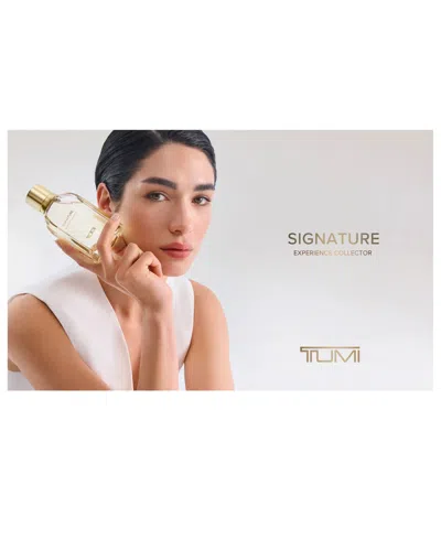 Tumi 3-pc. Signature Experience Collector Extrait De Parfum Gift Set In Transparent