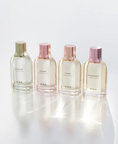 Tumi 3-pc. Whisper Experience Collector Extrait De Parfum Gift Set In Transparent