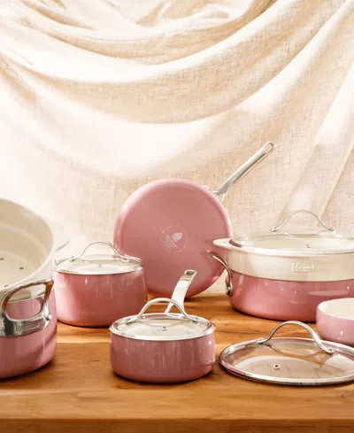 Bloomhouse 12 Piece Non-stick Cookware Set In Purple