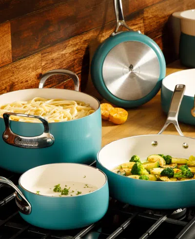 Bloomhouse 12 Piece Non-stick Cookware Set In Blue
