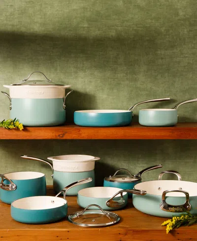 Bloomhouse 12 Piece Non-stick Cookware Set In Blue