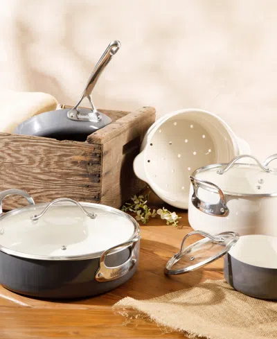 Bloomhouse 12 Piece Non-stick Cookware Set In Gray