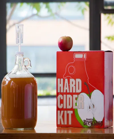 Brooklyn Brew Shop Hard Cider Making Kit In Red