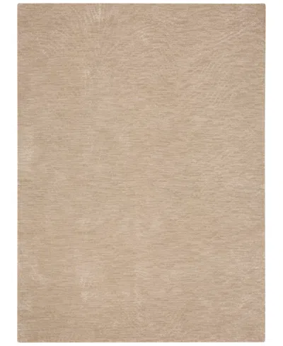 Karastan Closeout!  Enigma Spectral Alabaster 5'3" X 7'10" Area Rug In Brown