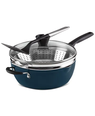 Cuisinart Ceramic Nonstick Preferred Pan 4-pc. Set In Blue