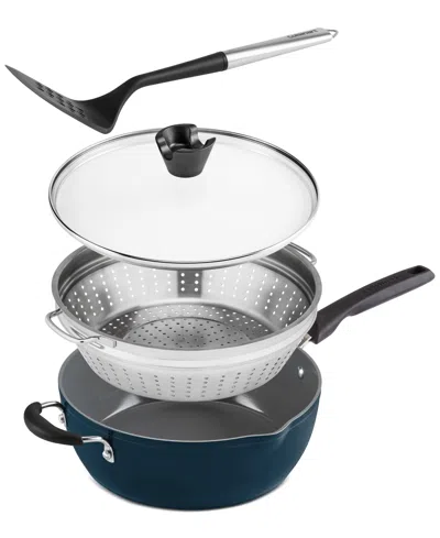 Cuisinart Ceramic Nonstick Preferred Pan 4-pc. Set In Blue