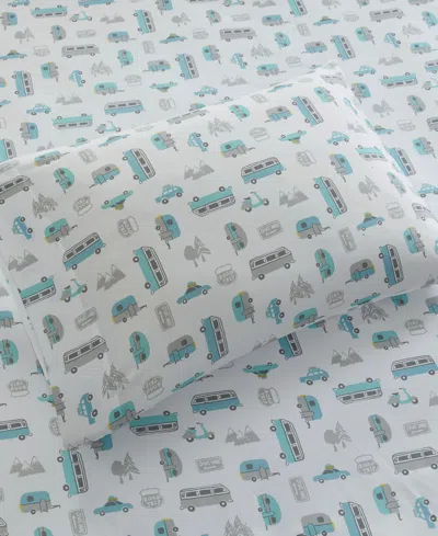 Intelligent Design Novelty Printed Microfiber 4-pc. Sheet Set, Full