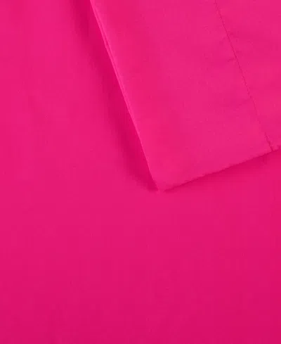 Intelligent Design Side Storage Pockets Microfiber 6-pc. Sheet Set, Full In Pink
