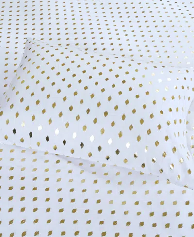 Intelligent Design Metallic Dot Sheet Set, Queen In Multi