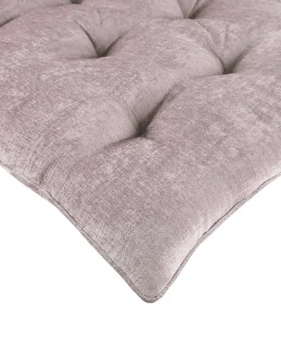 Intelligent Design Edelia Poly Chenille Lounge Floor Pillow, 27 "x 74" In Pink