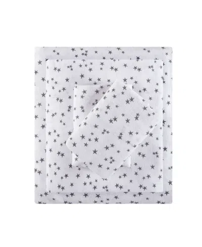 Intelligent Design Novelty Printed Flannel 4-pc. Sheet Set, Full