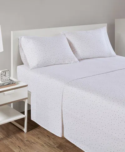 Intelligent Design Novelty Printed Flannel 4-pc. Sheet Set, Full