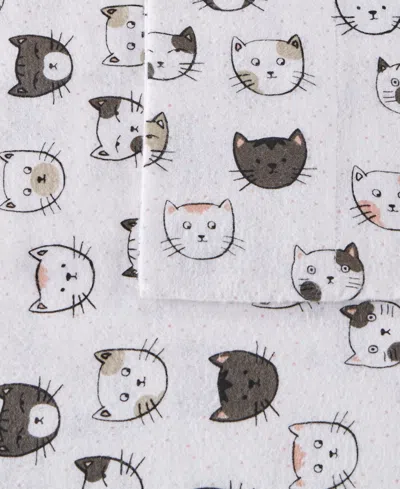 Intelligent Design Novelty Printed Flannel 4-pc. Sheet Set, Queen