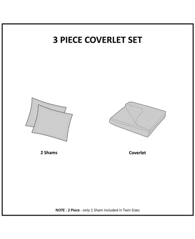 Madison Park Timber Reversible 3-pc. Quilt Set, Full/queen In Multi