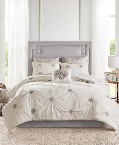 Madison Park Malia Embroidered 6-pc. Comforter Set, King/california King