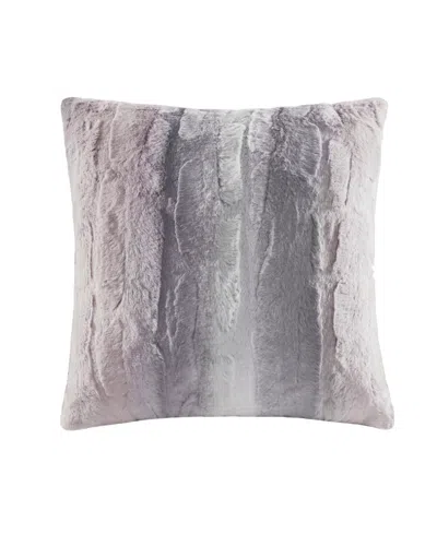 Madison Park Zuri Faux-fur Decorative Pillow, 20" X 20"
