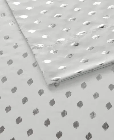Intelligent Design Metallic Dot Sheet Set, Twin Xl