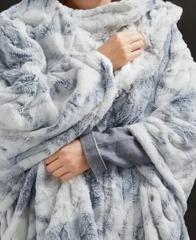 Beautyrest Zuri Electric Faux-fur Throw, 50" X 70" In Multi