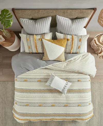 Ink+ivy Cody 3-piece Cotton Comforter Set, Full/queen